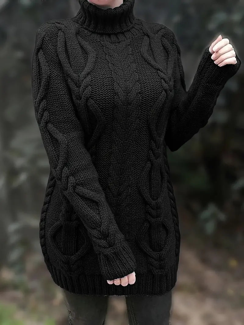 Narda Women's Turtleneck Dress