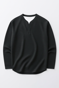 Brogan | Long-Sleeve Henley Shirt with Comfortable Fit