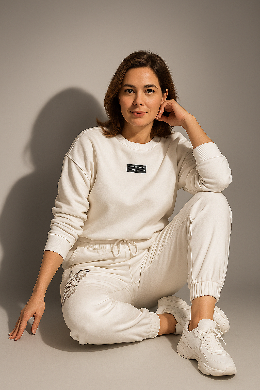 Zoey | Two-Piece Set – Printed Top & Pants