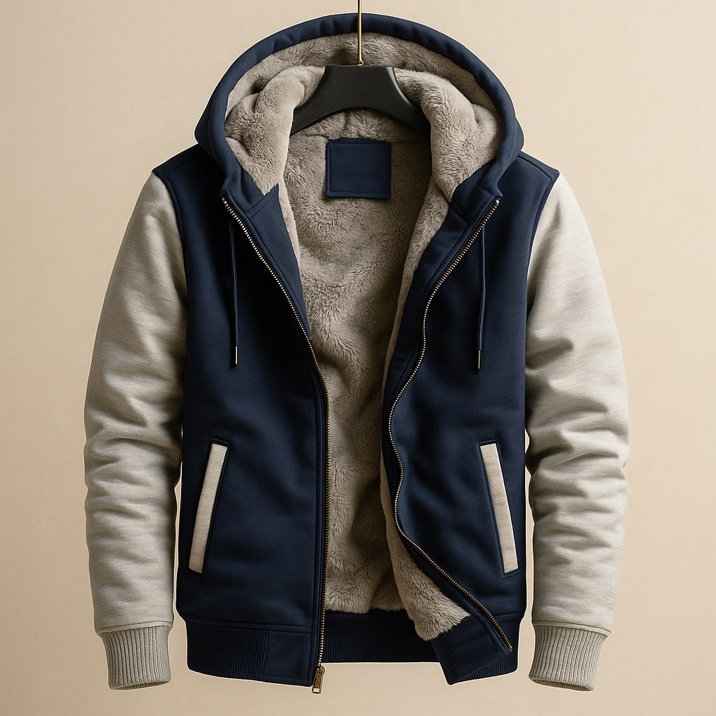 Roque - Structured Jacket with Hood and Zipper