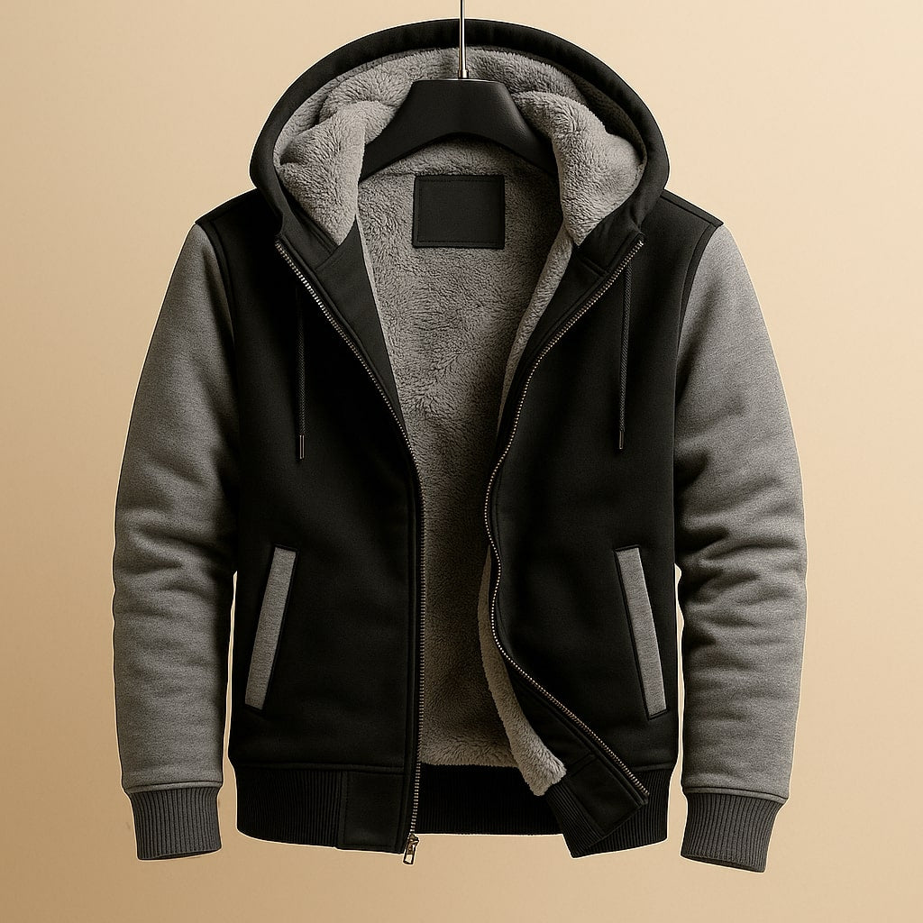 Roque - Structured Jacket with Hood and Zipper