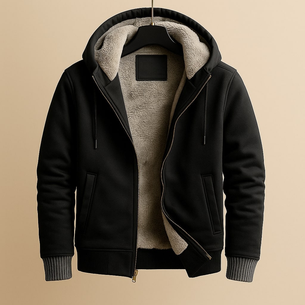 Roque - Structured Jacket with Hood and Zipper