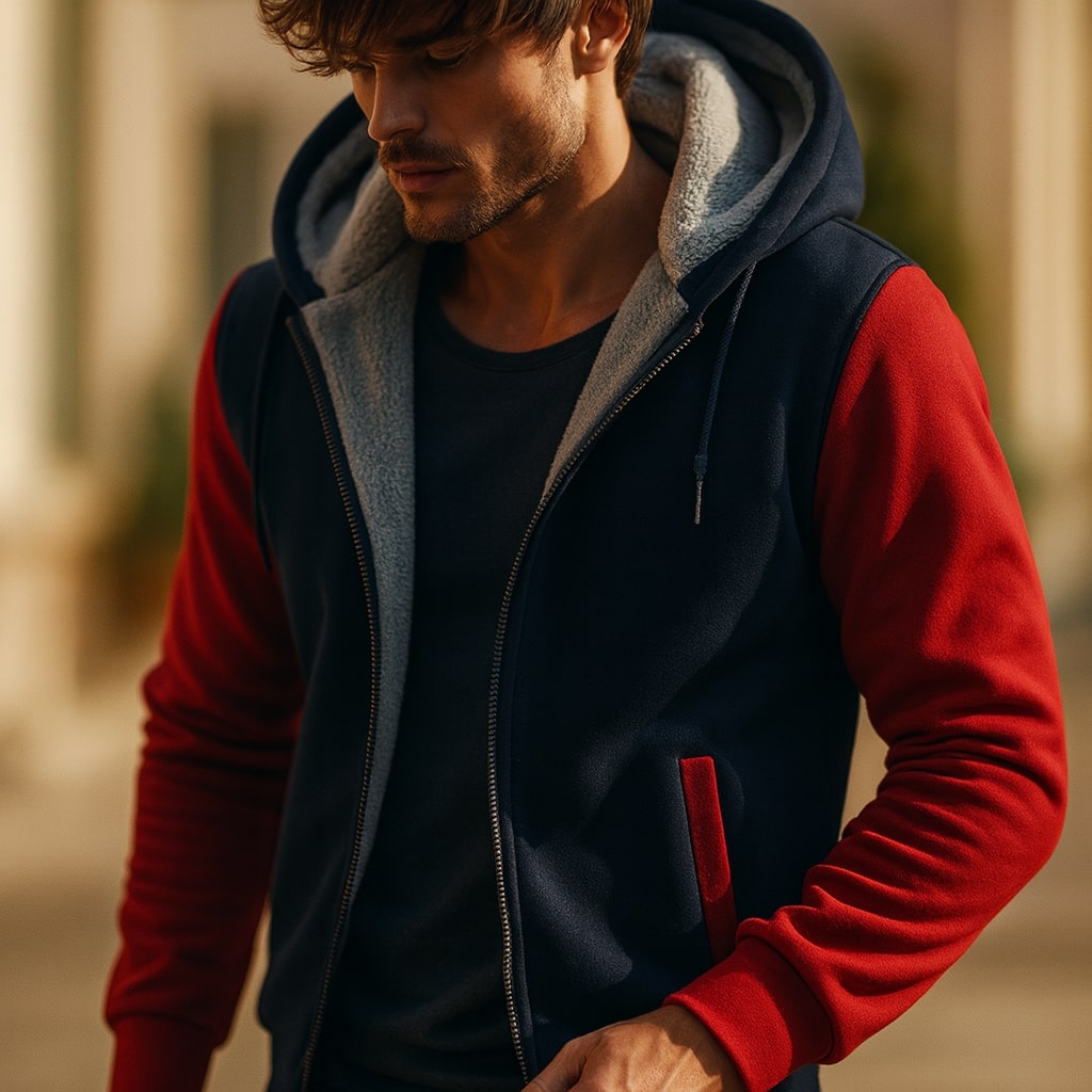 Roque - Structured Jacket with Hood and Zipper