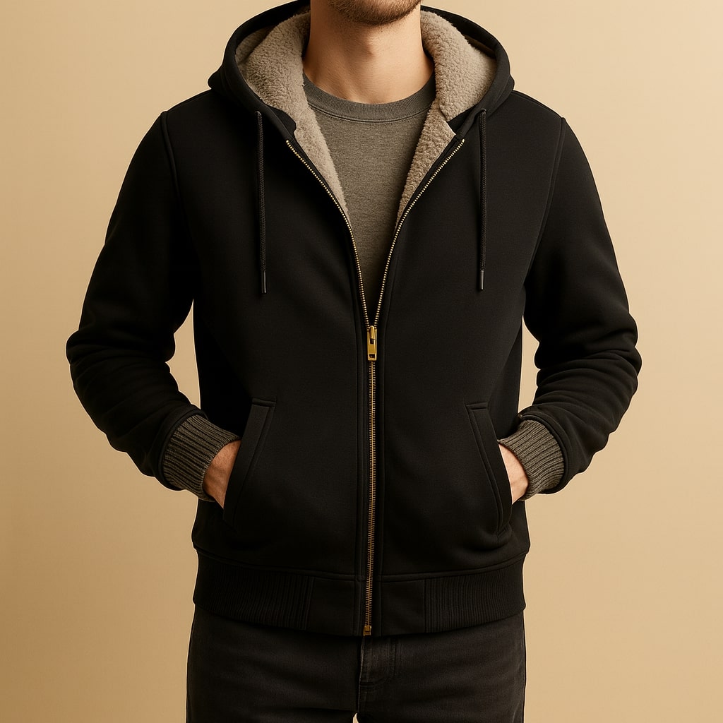Roque - Structured Jacket with Hood and Zipper