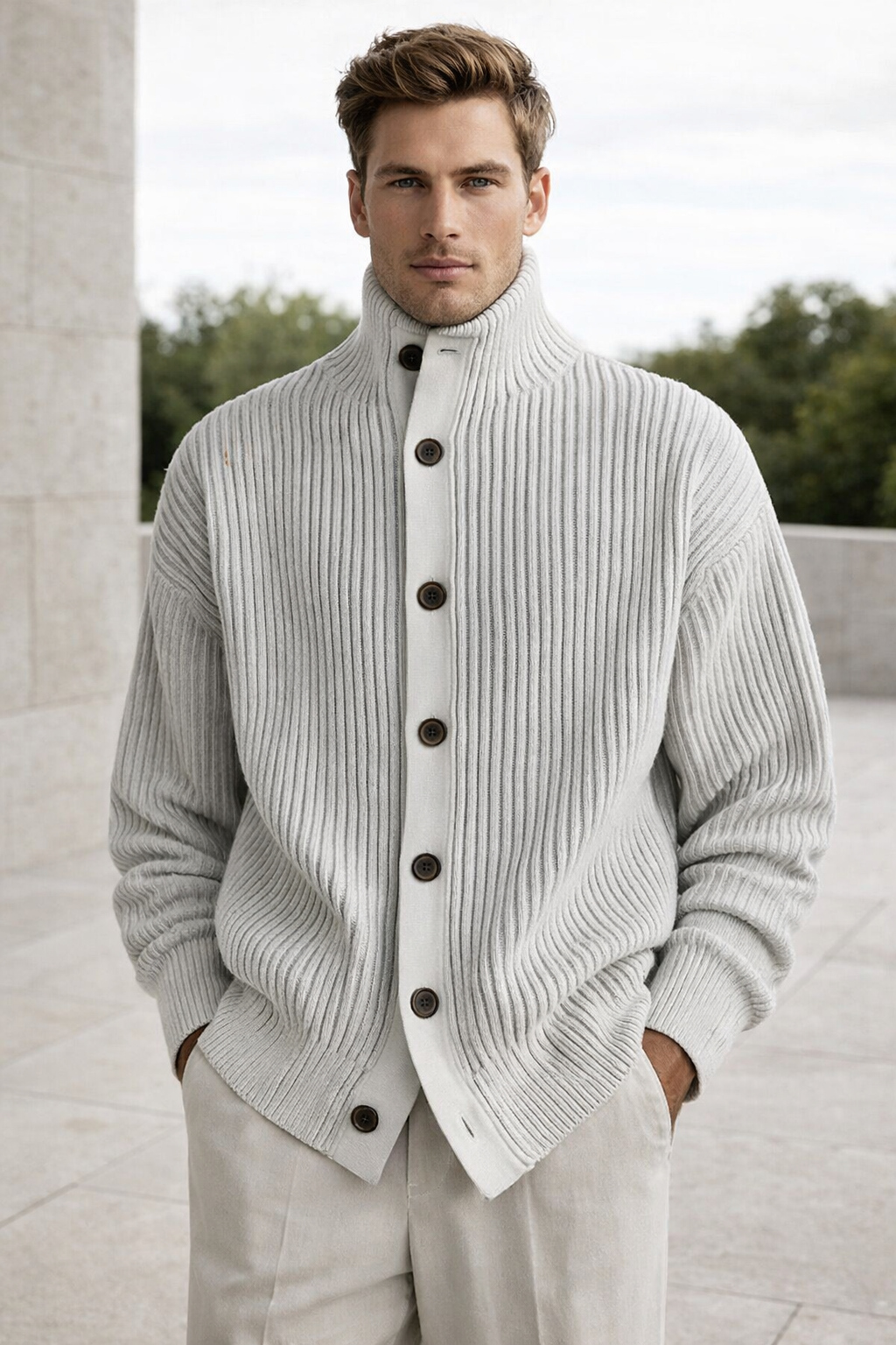 Terra | Ultra-soft versatile knitted cardigan