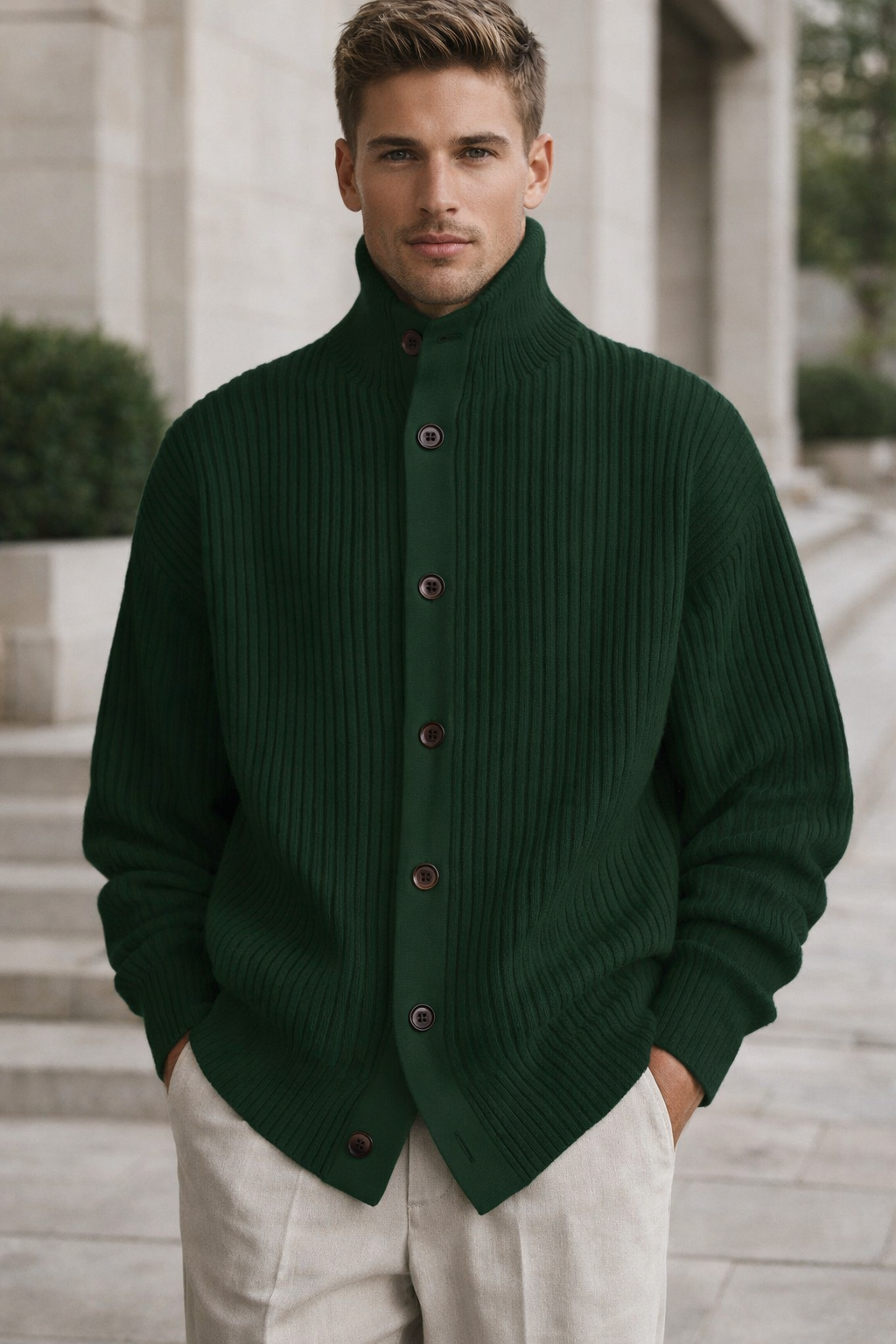 Terra | Ultra-soft versatile knitted cardigan