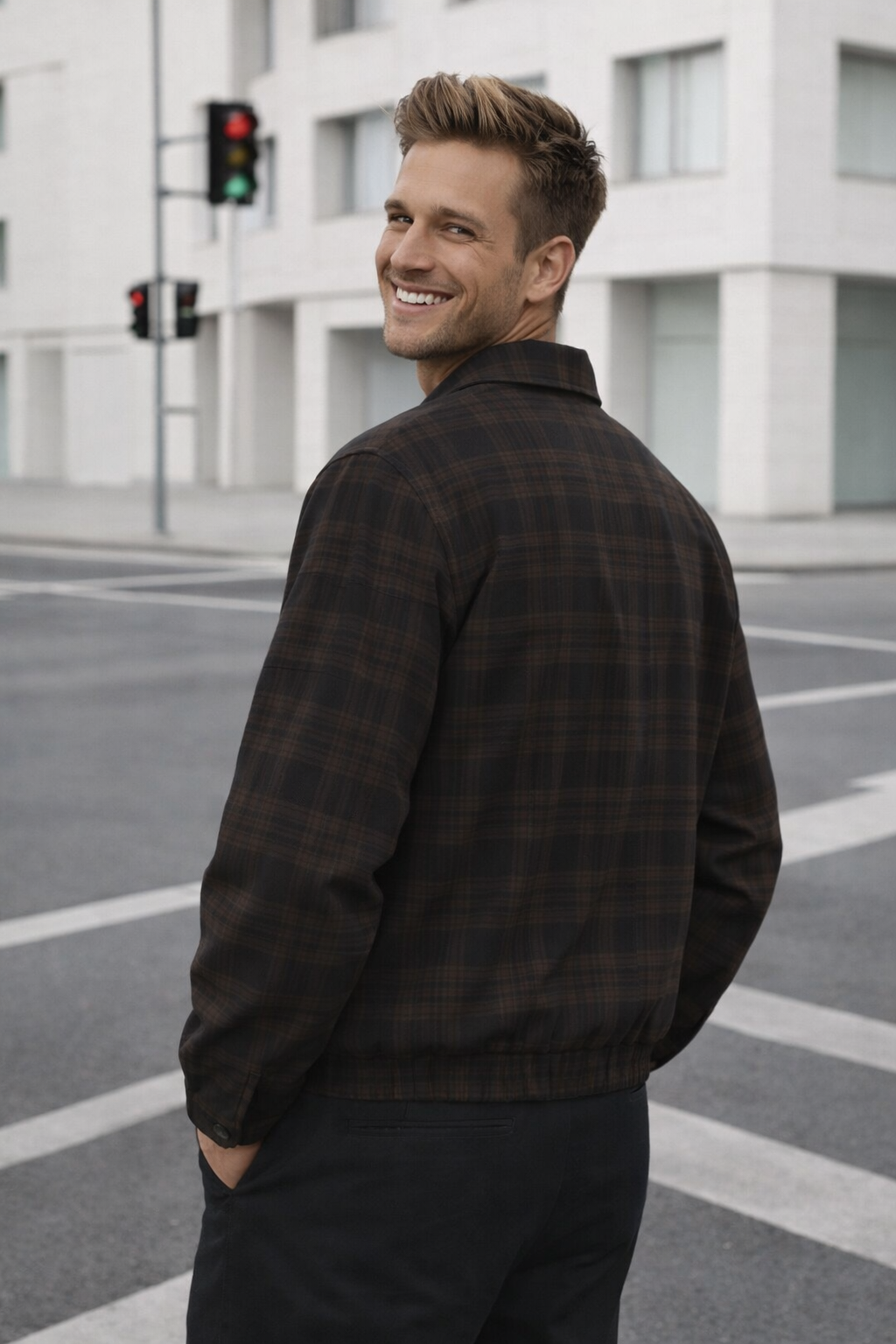Ferdz | Retro Check Jacket