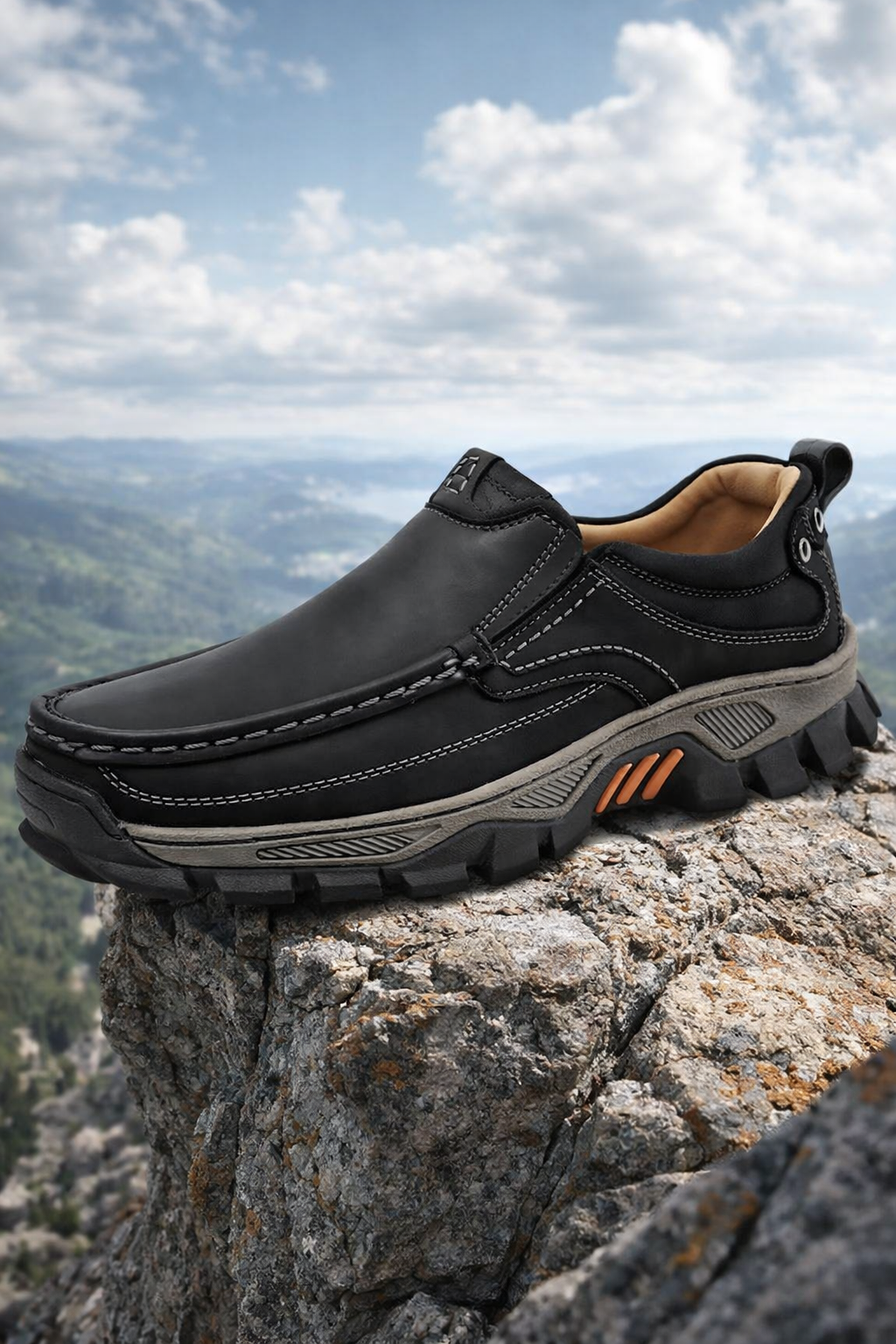Razel | Orthopedic Leather Hiking Shoes