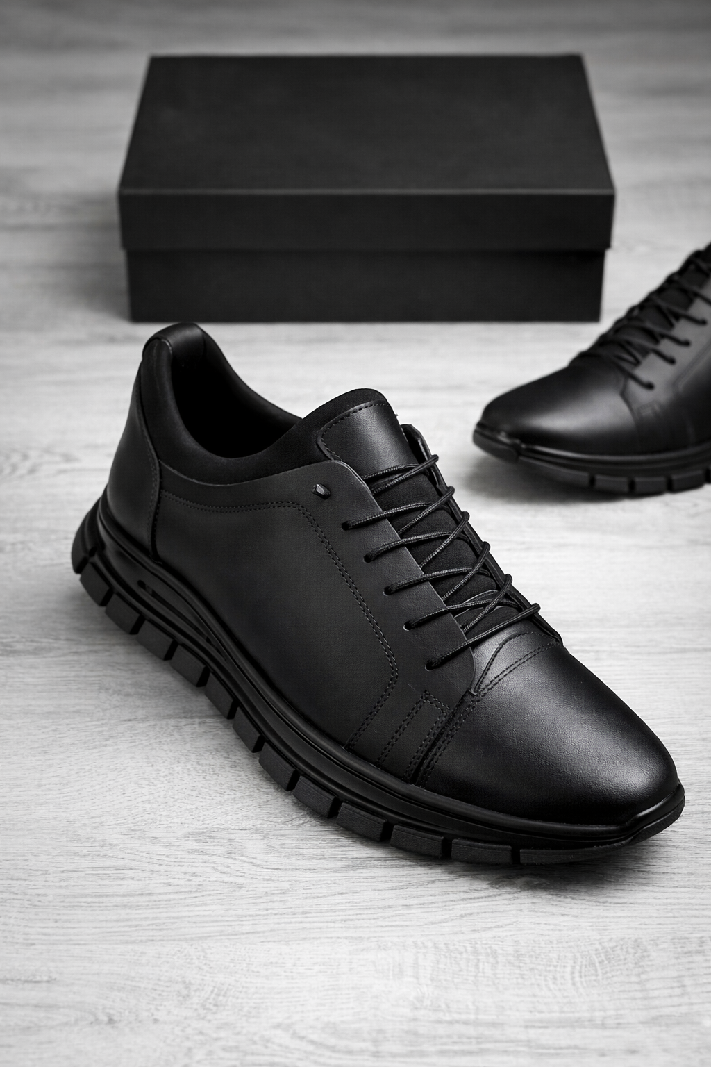 Steffen | Leather Lace-Up Shoes