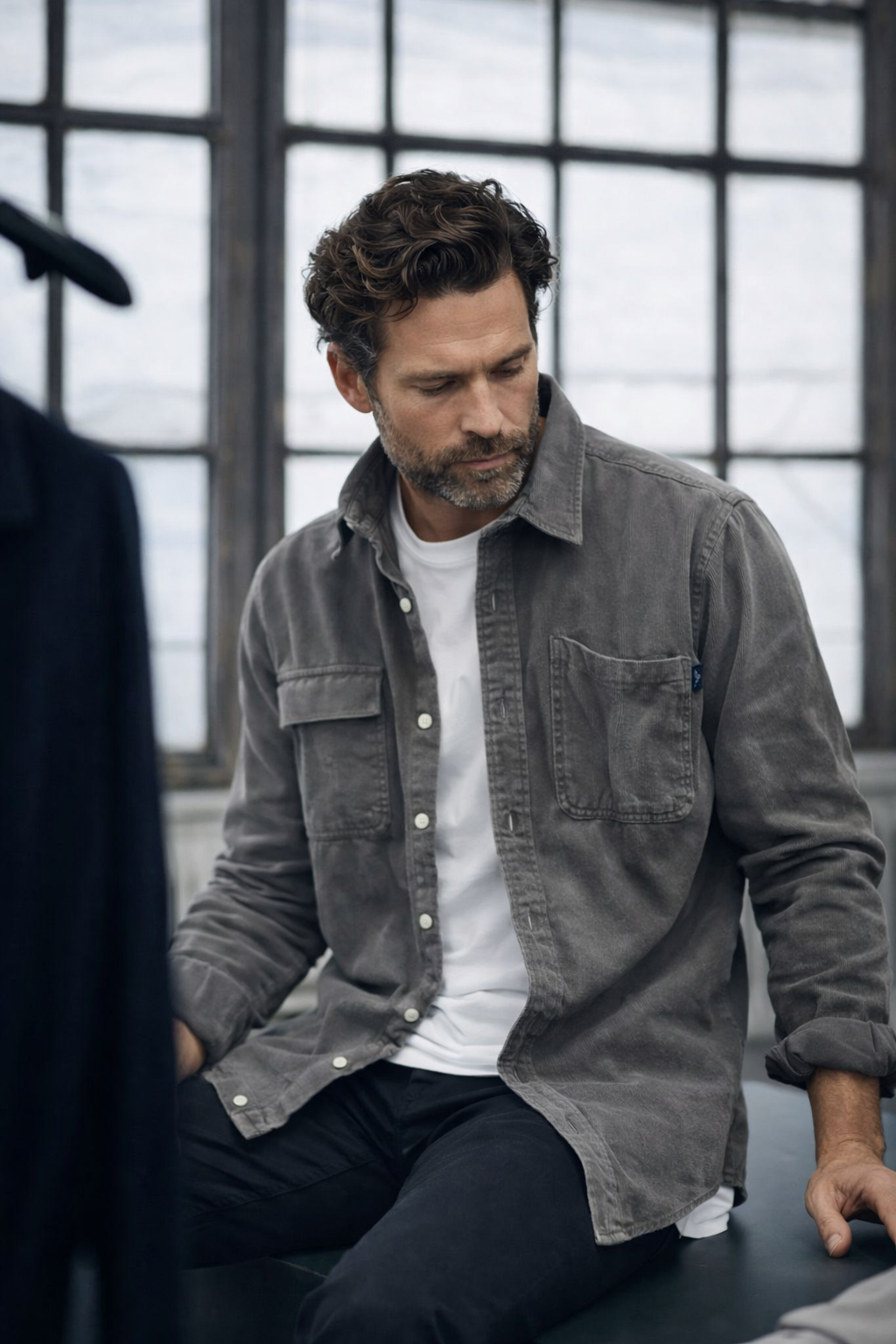 Aydin | Long Sleeve Shirt with Pockets