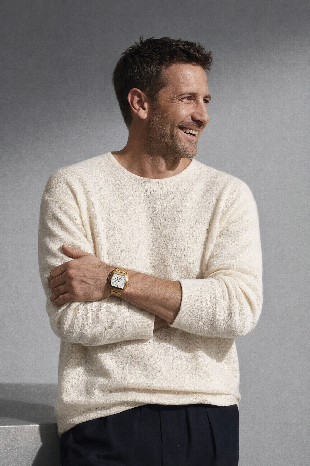Alaric - Casual Knit T-Shirt