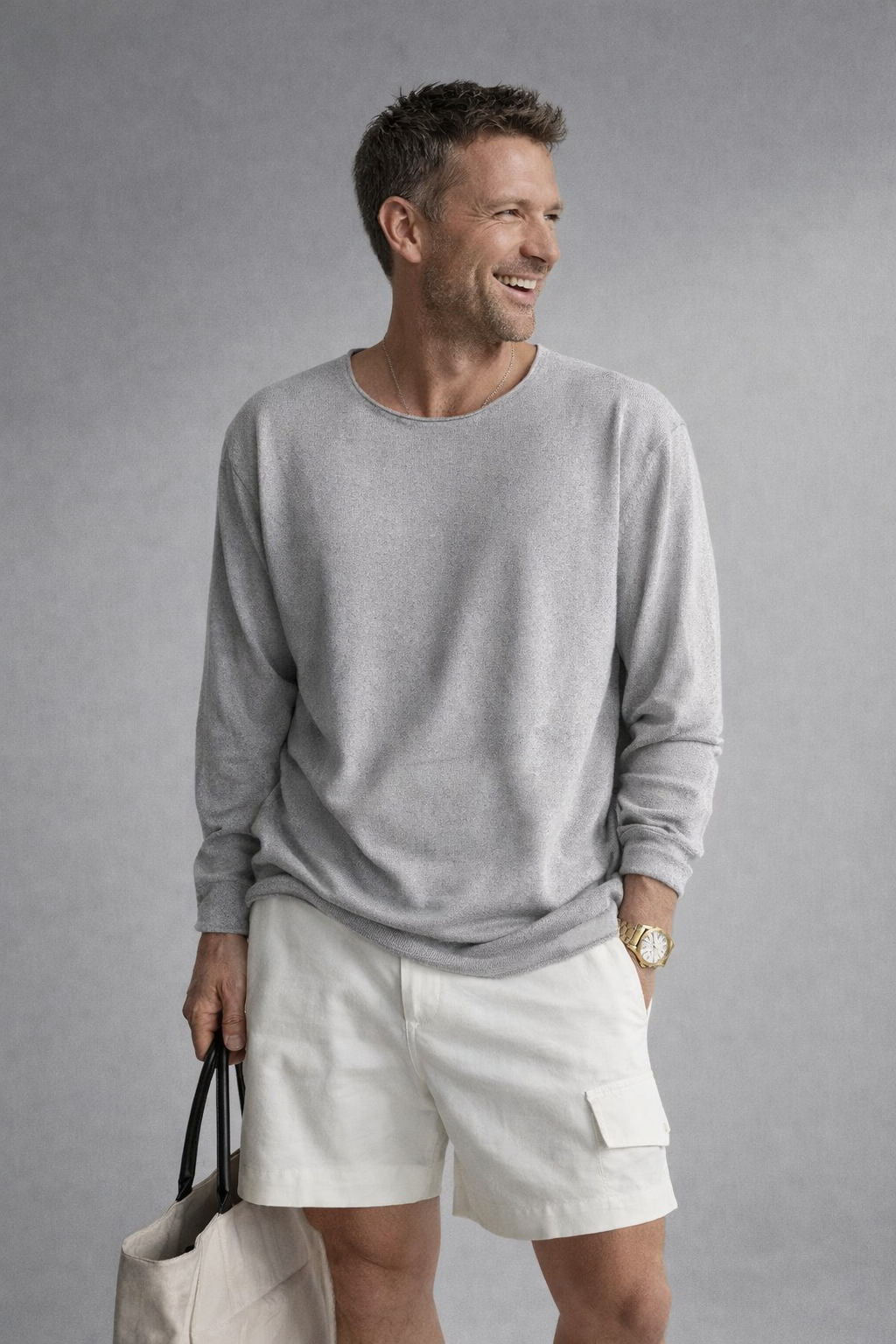 Alaric - Casual Knit T-Shirt