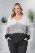 Renilda | Elegant Knit Sweater with V-Neck