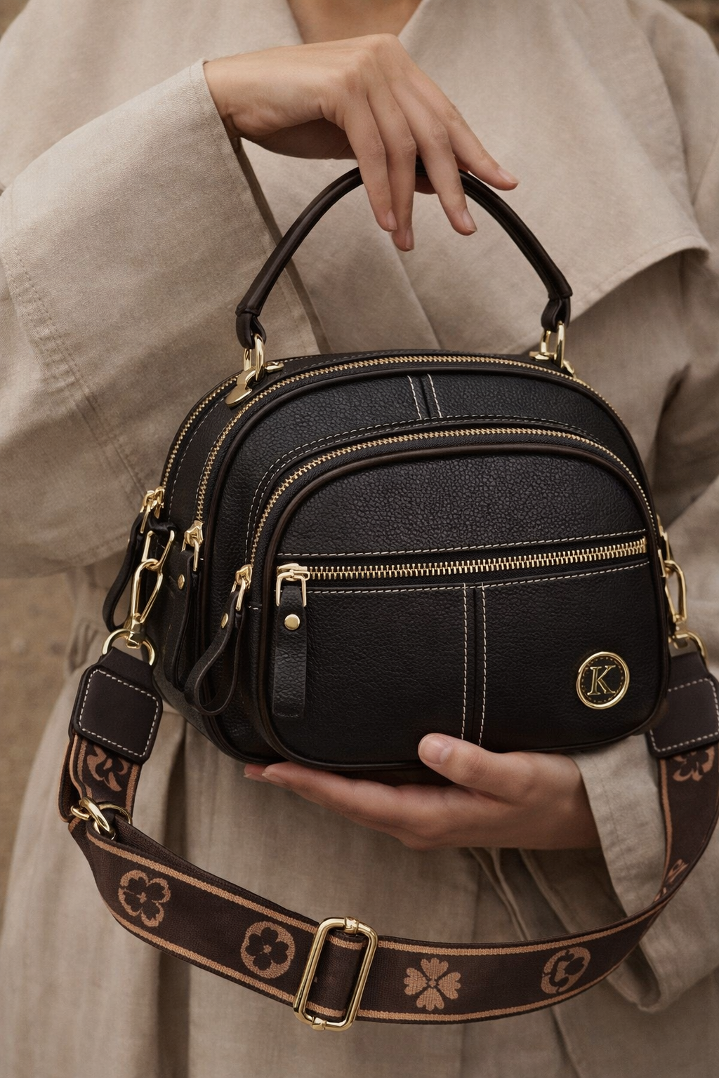 Elegant Classic Shoulder Bag for Women
