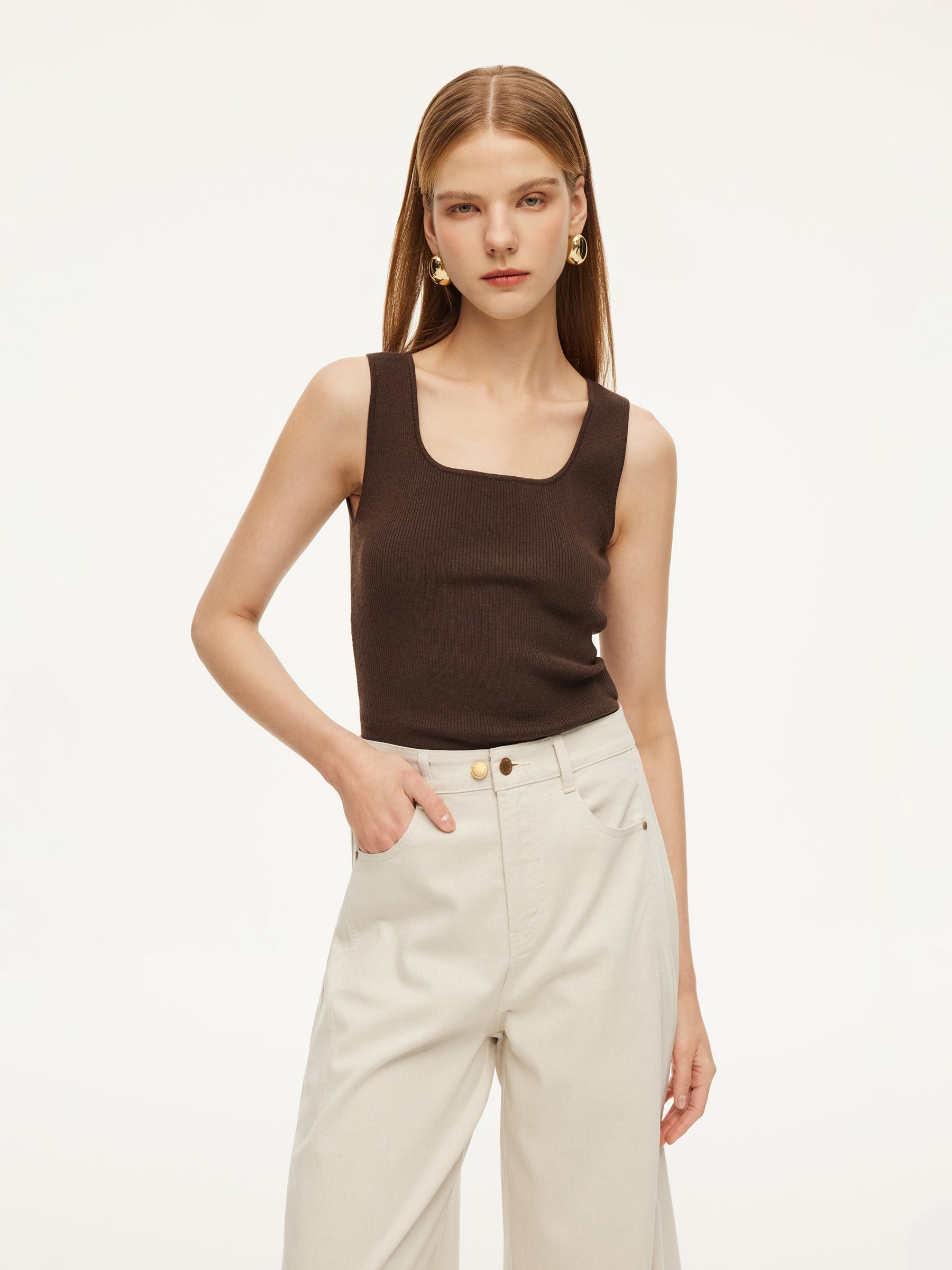 Women's Square Neck Camisole Top