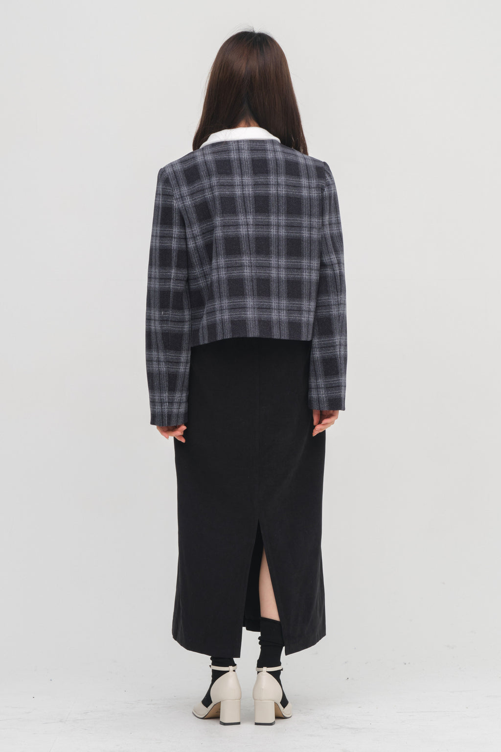 Quadratic Mary Jane Mid Heels