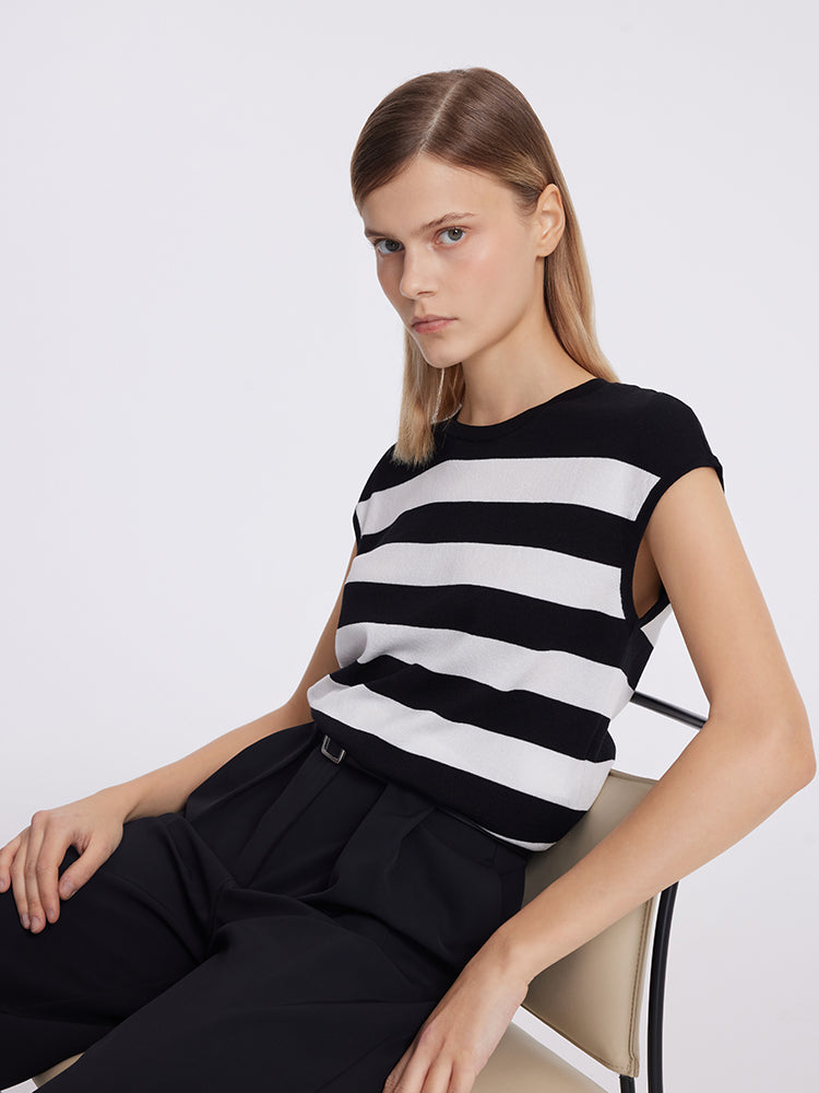 Women's Striped Tencel Camisole Top