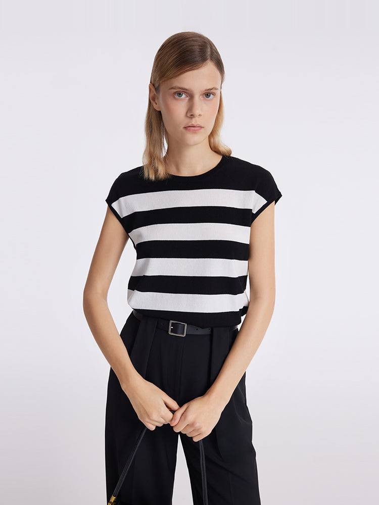 Women's Striped Tencel Camisole Top