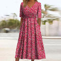 Flower Love Short Sleeve Dress