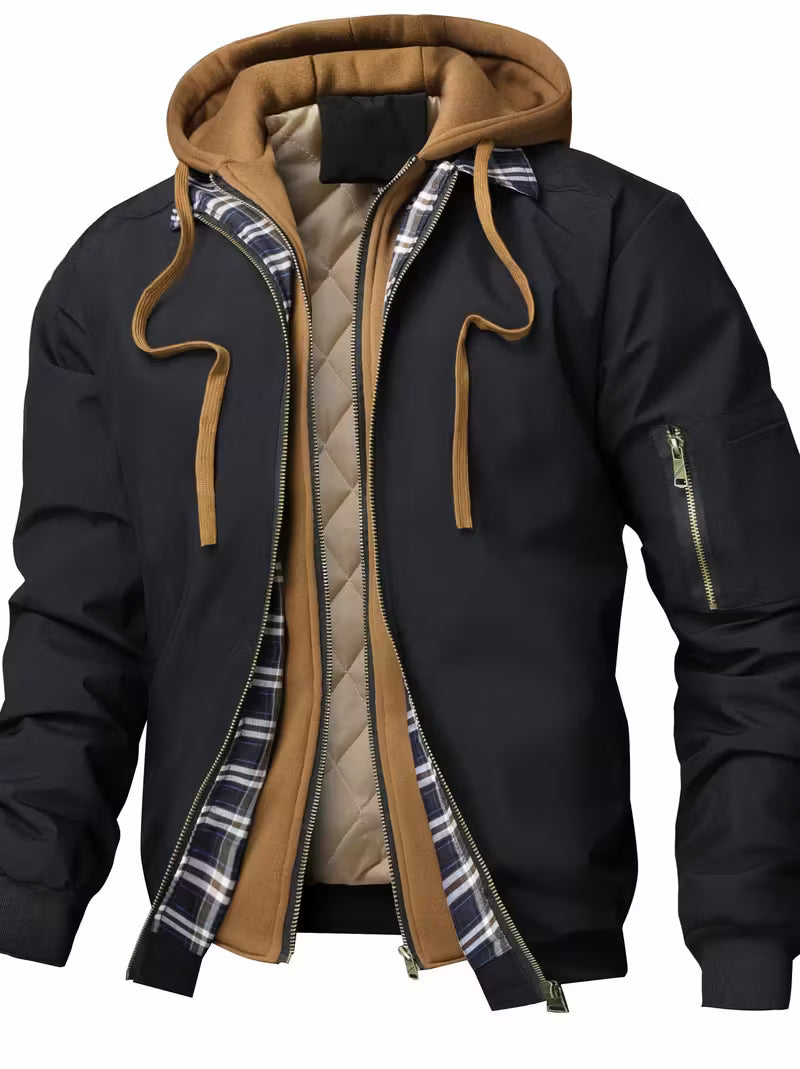 Sylvain | Hooded Jacket in Air Force Style
