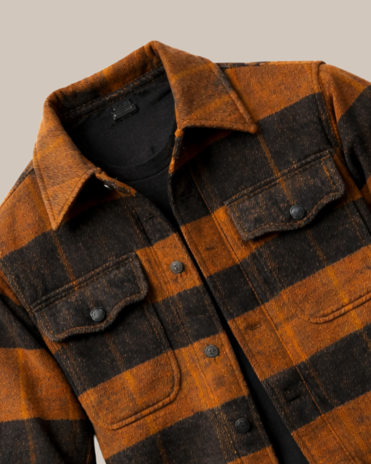 Dennis | Buffalo Plaid Pattern Comfort Reversible Jacket