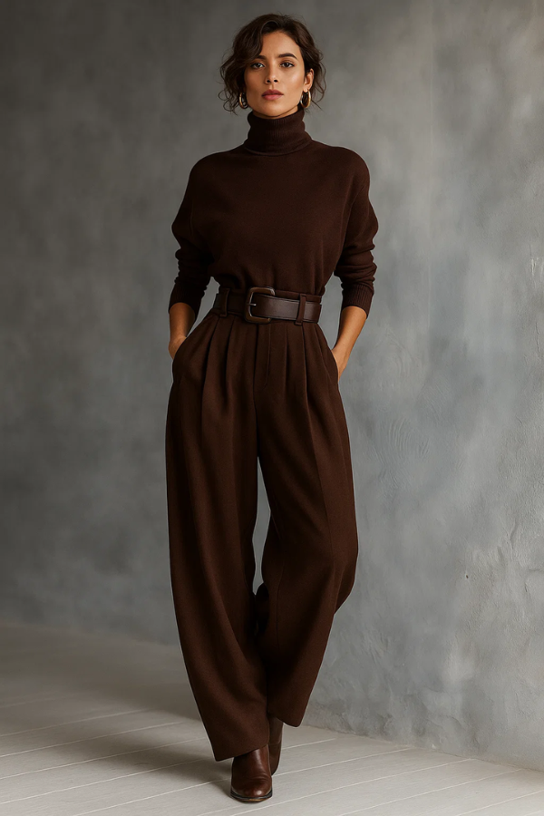 Melian | Jumpsuit with Turtleneck