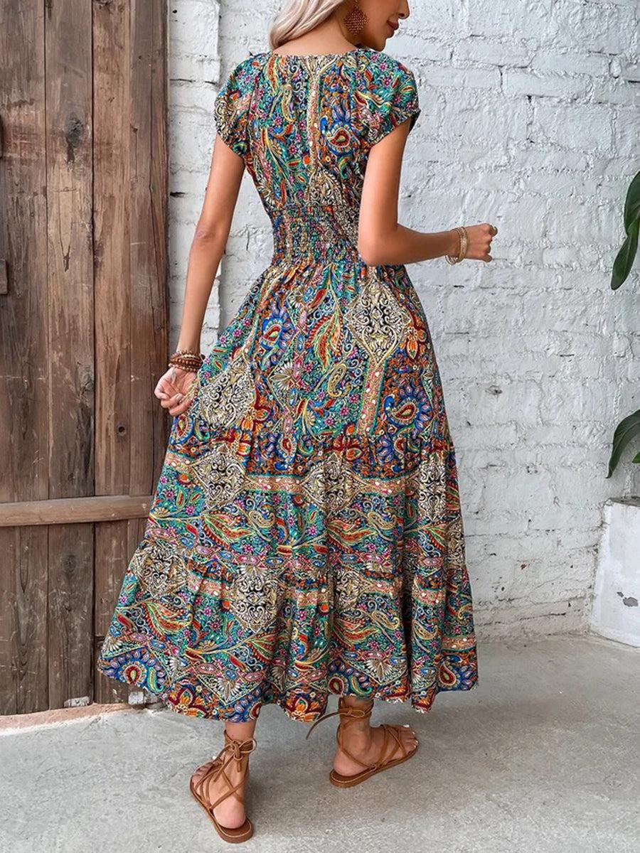 Colorful Maxi Dress
