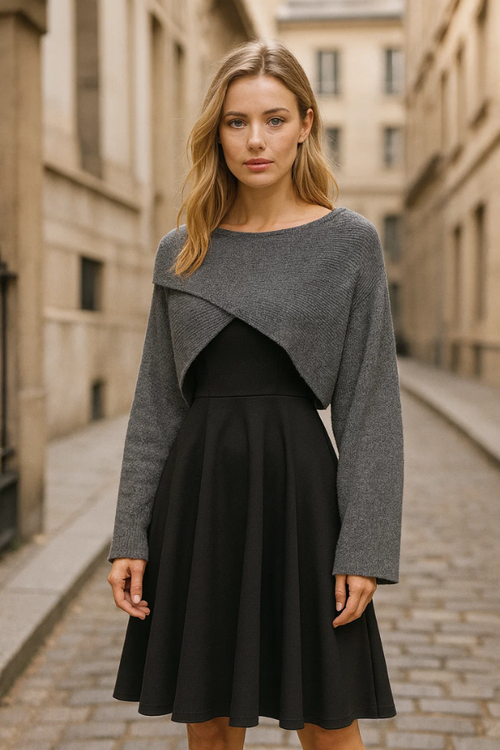 Alessia | Elegant Knit Dress Set