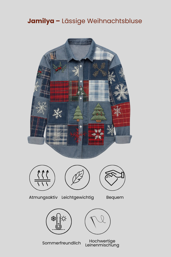 Jamilya – Casual Christmas Blouse
