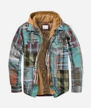 RICHARD Checked Patchwork Jacket