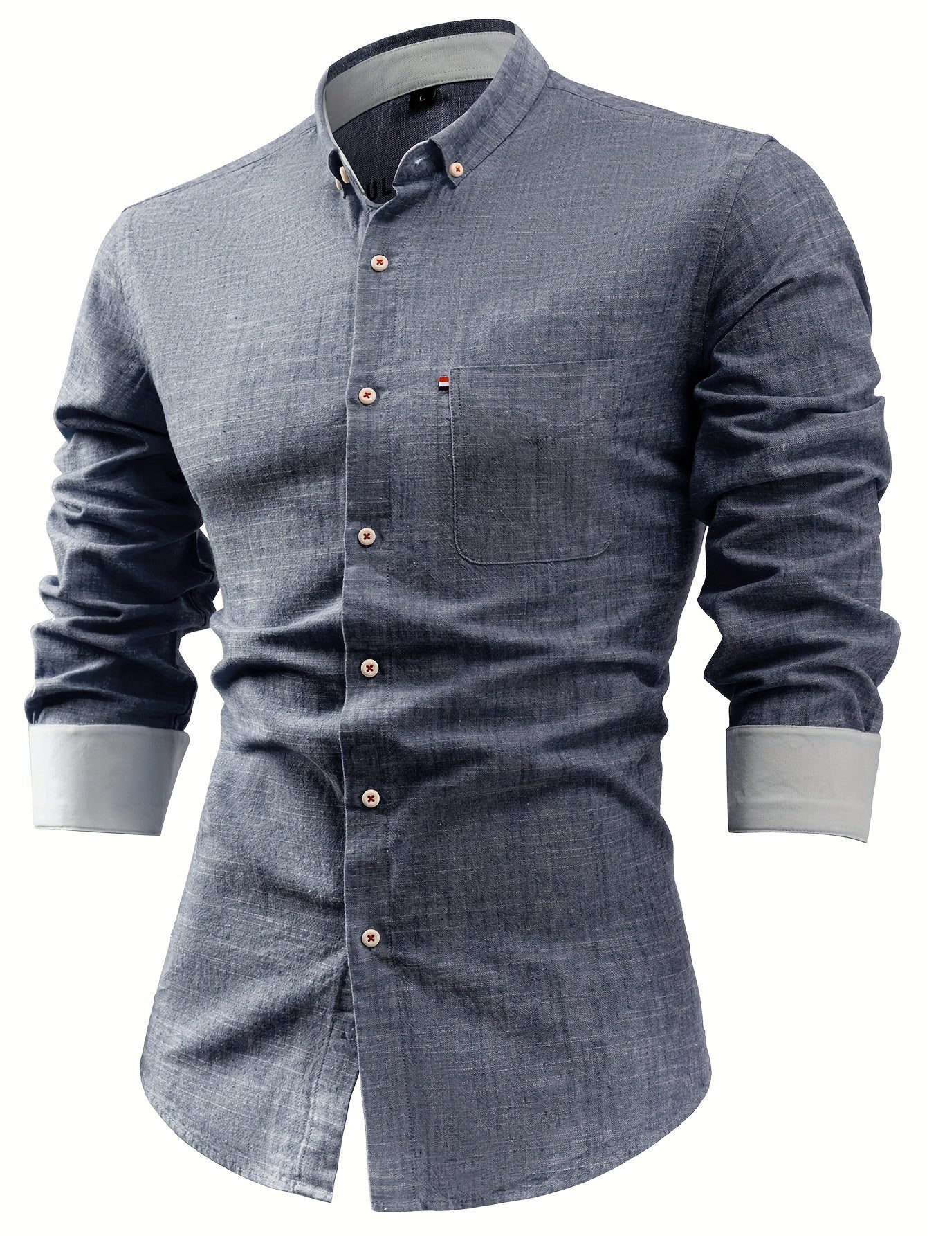 Nolan Long Sleeve Shirt with Buttons