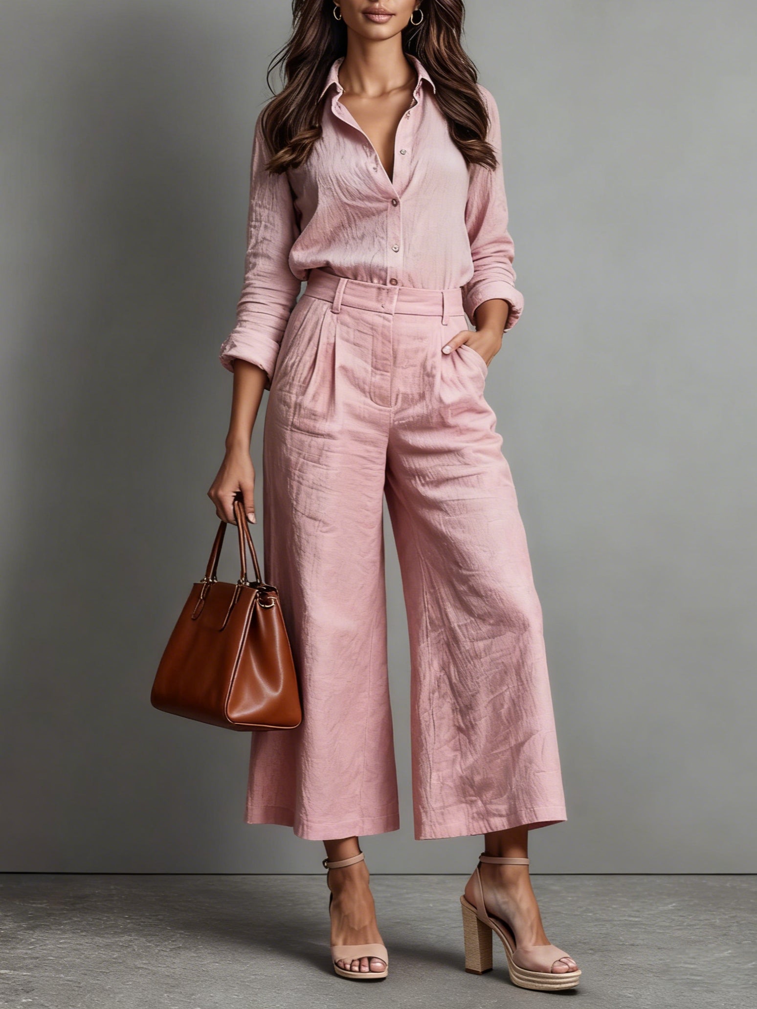 Rosa | Two-Piece Set with Capri Pants