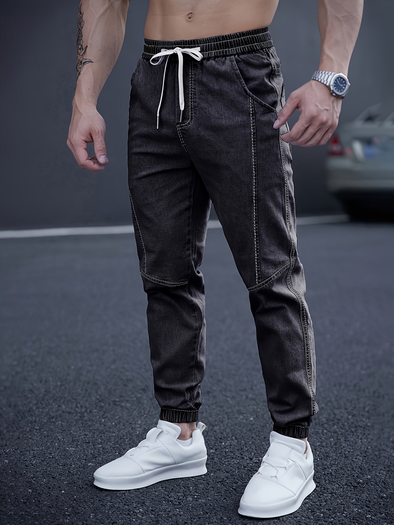 Trent Cargo Pants with Side Pockets