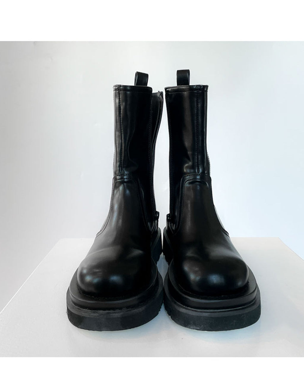 Elastic Wedge Ankle Zipper Boots CJ305