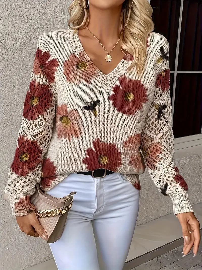 Tatyana Stylish Cardigan with V-Neck