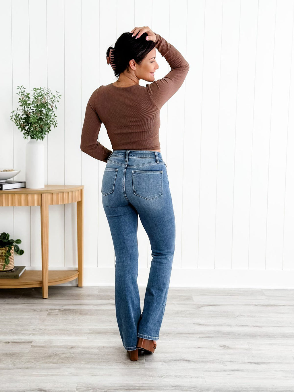 Jennie | Bootcut Jeans with Tummy Control
