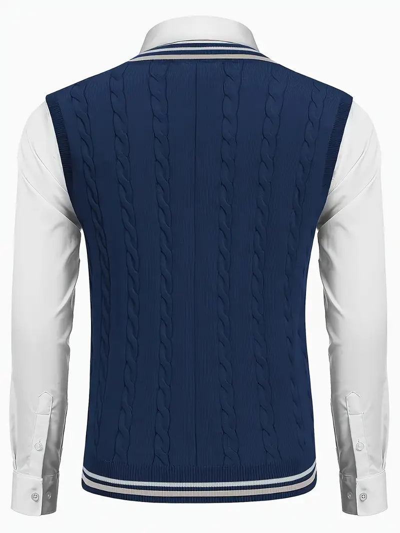 Duane | Sleeveless Knit Sweater