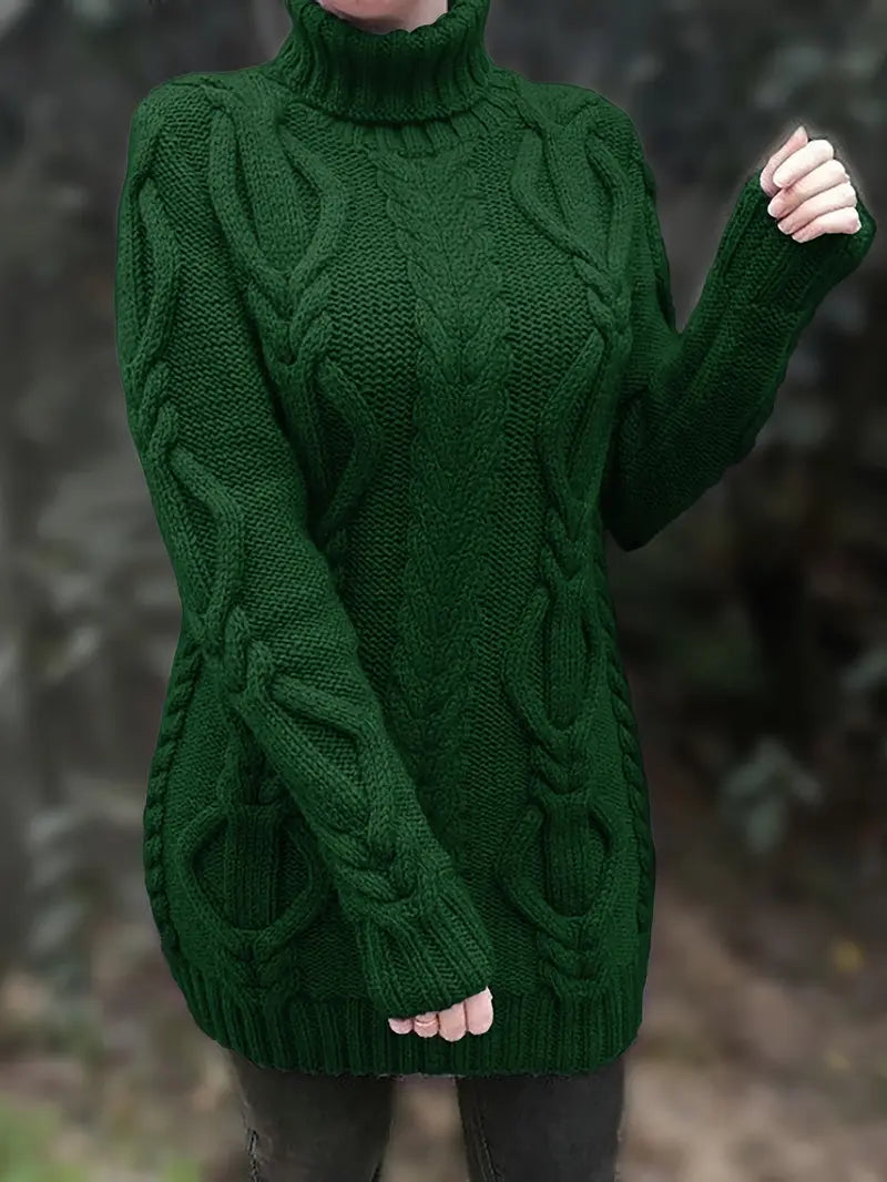 Narda Women's Turtleneck Dress