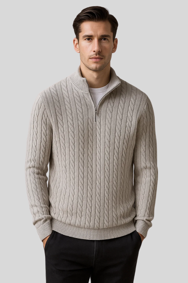 Peter | Cable Knit Sweater