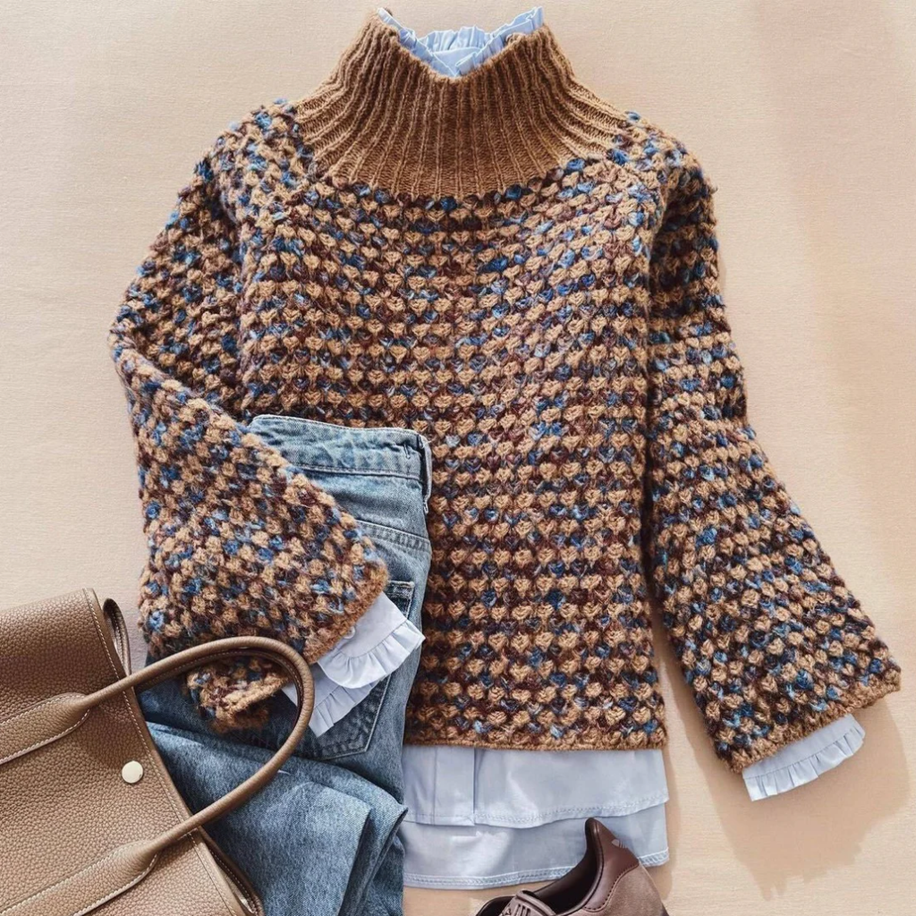 Kathy | Nordic Heritage Sweater in Wool Blend