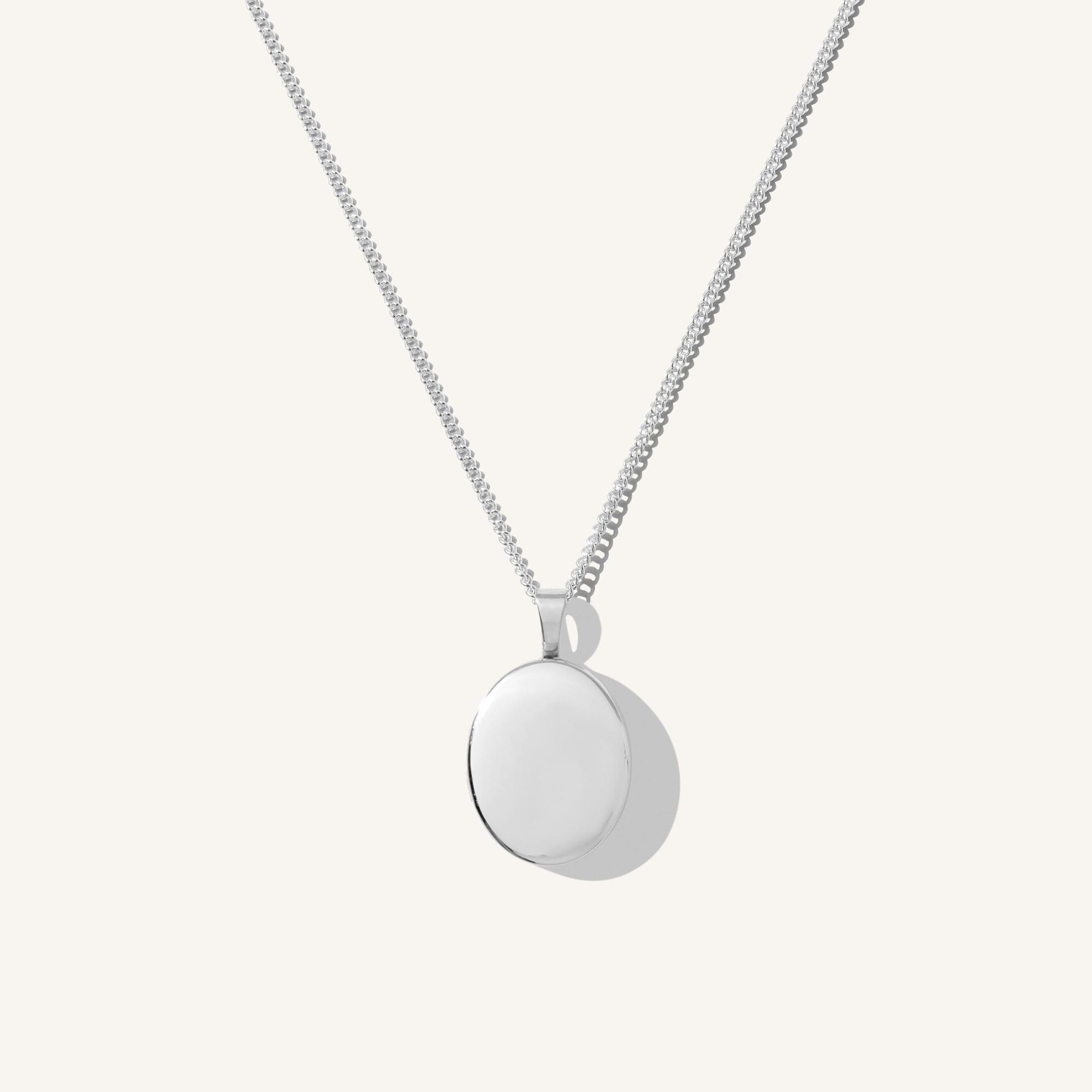 Necklace with Oval Locket