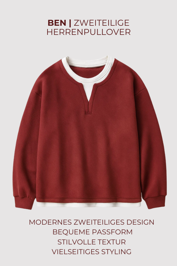Ben | Two-Piece Men's Sweater