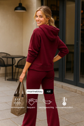 Fely | Leisure Hoodie and Jogging Pants Set