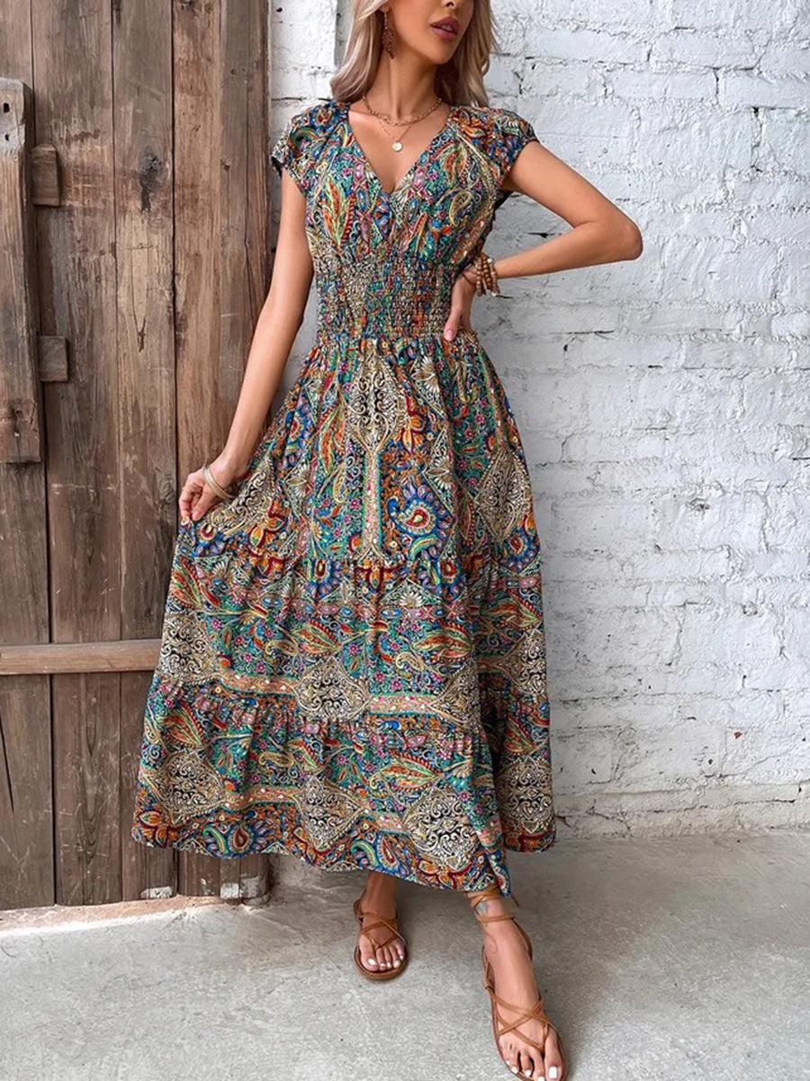 Colorful Maxi Dress