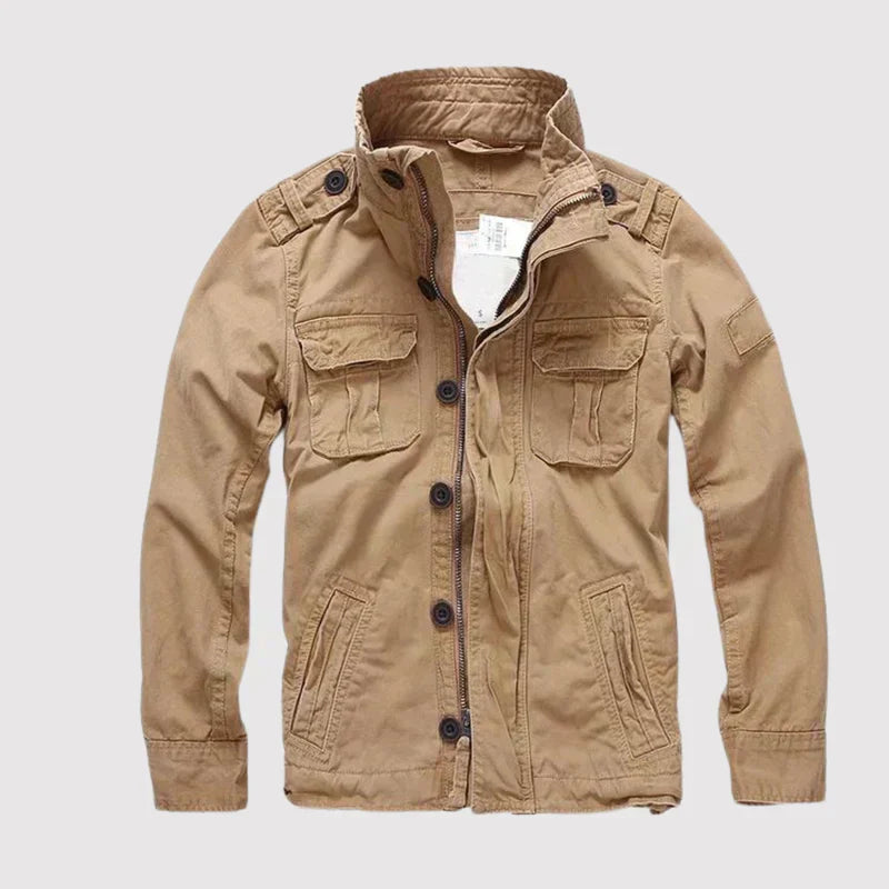 Sullivan Retro Denim Jacket – Casual Men's Jeans Jacket in Vintage Style
