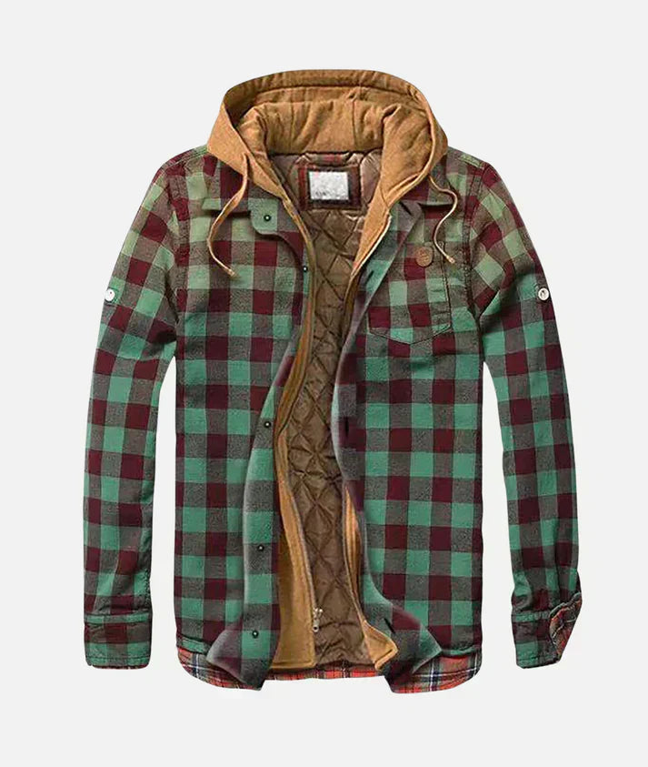 RICHARD Checked Patchwork Jacket