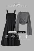 Alessia | Elegant Knit Dress Set