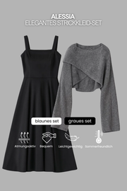 Alessia | Elegant Knit Dress Set