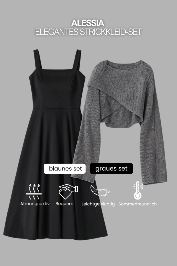 Alessia | Elegant Knit Dress Set