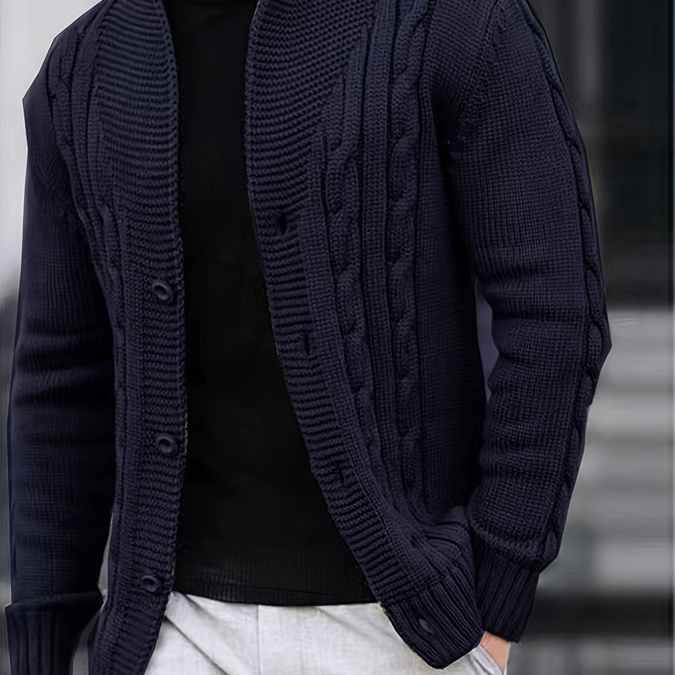 Léonard | Knitted Knopf Cardigan